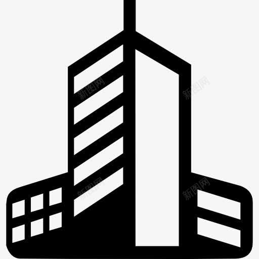 高层建筑图标png_新图网 https://ixintu.com 公寓 城市 建筑 摩天大楼 街区 高层