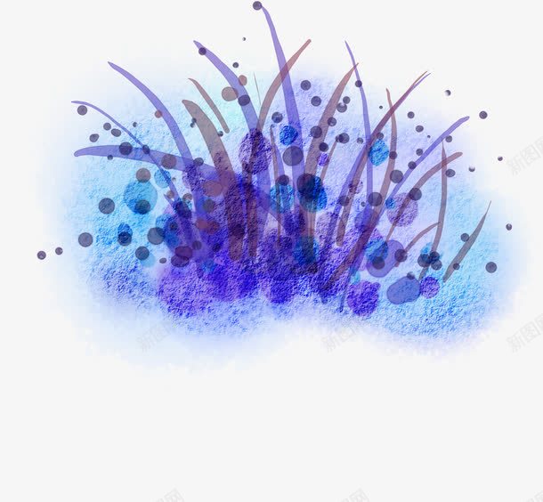 紫色花纹装饰背景png免抠素材_新图网 https://ixintu.com 简约 紫色 背景 花纹 装饰