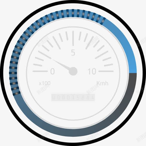 科技汽车仪表盘png免抠素材_新图网 https://ixintu.com 仪表盘 时速 汽车配件 矢量科技 科技