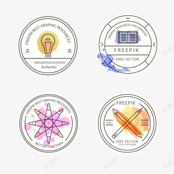 科学商标矢量图图标ai_新图网 https://ixintu.com LOGO 鏂囧叿 鐏 閾呯瑪 矢量图