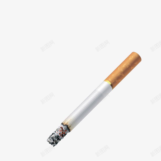 烟雾缭绕的香烟png免抠素材_新图网 https://ixintu.com 已燃的香烟 烟雾缭绕 香烟