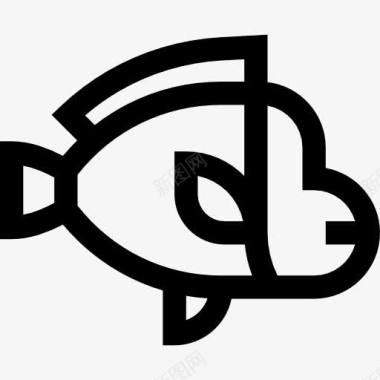 苏眉鹦鹉鱼图标图标