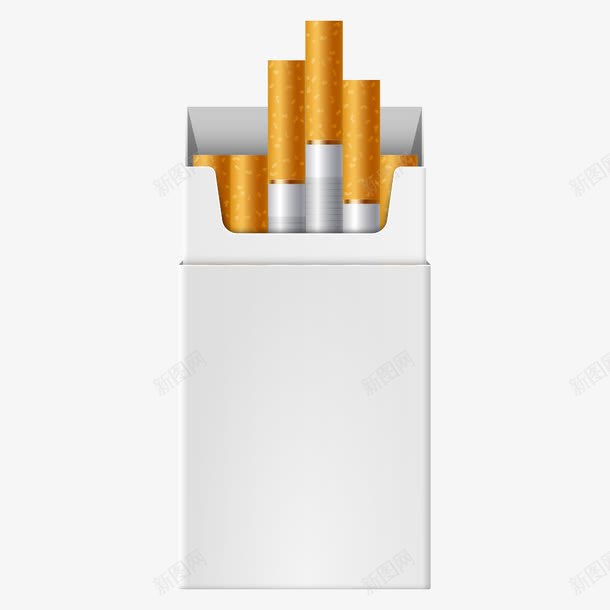 卡通香烟png免抠素材_新图网 https://ixintu.com 卡通香烟 烟 烟盒 白色香烟 矢量香烟 香烟
