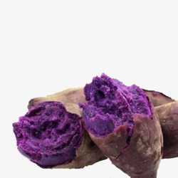 烤紫薯素材