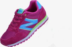 紫色舒适跑鞋运动鞋素材