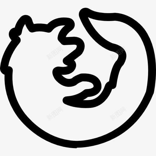 Firefox图标png_新图网 https://ixintu.com 商标 标志 标识 火狐浏览器