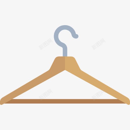 衣架图标png_新图网 https://ixintu.com 商务 器皿 家具和家居 工具 服装 衣架 衣柜
