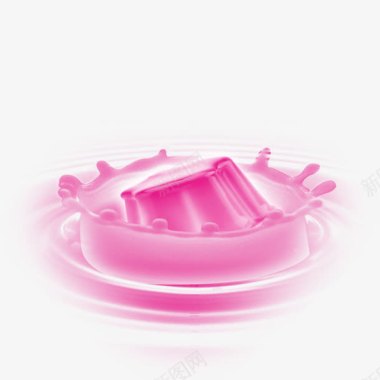 粉色果冻图标图标