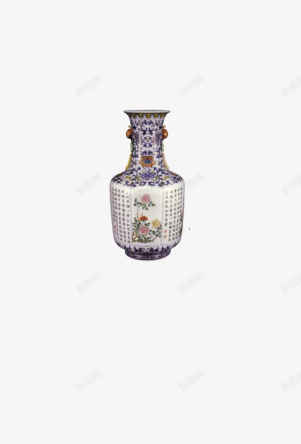 精美花瓶png免抠素材_新图网 https://ixintu.com 古董 复古 瓷器 精美 艺术品 花瓶