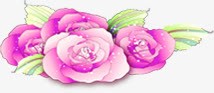 粉色水彩卡通花朵植物png免抠素材_新图网 https://ixintu.com 卡通 植物 水彩 粉色 花朵