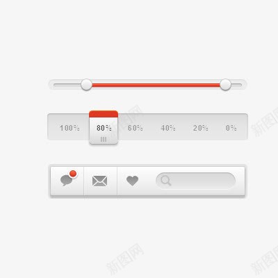 查询栏和进度条png免抠素材_新图网 https://ixintu.com 查询栏 网页 进度条