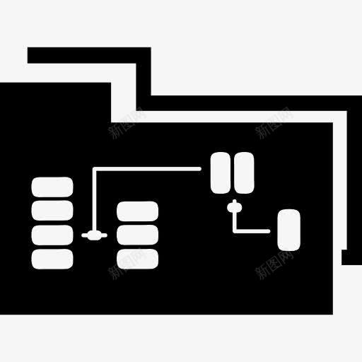 数据文件夹符号界面图标png_新图网 https://ixintu.com 数据 文件夹 界面 符号