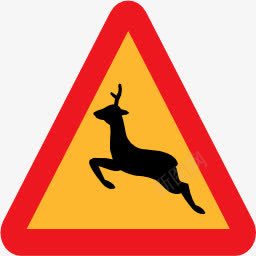 象形图路迹象警告鹿symbolsicons图标png_新图网 https://ixintu.com deer pictograms road roadsig signs warning 警告 象形图 路 迹象 鹿