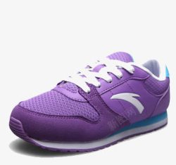 童鞋紫色紫色时尚运动童鞋高清图片
