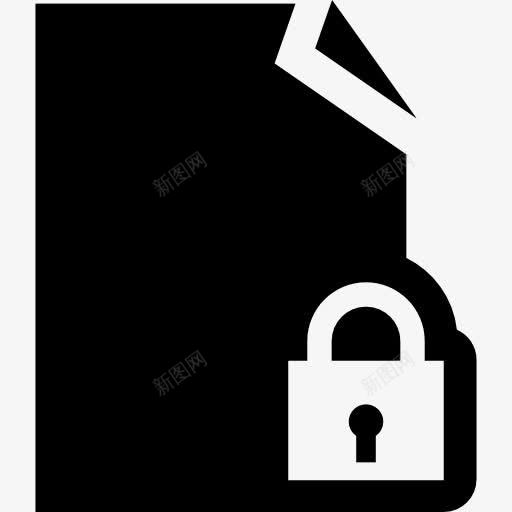 锁定保护的文件接口符号图标png_新图网 https://ixintu.com 仪表界面 保护 安全 文件 文件锁定 界面 符号 锁
