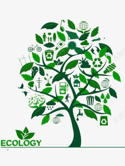 绿色环保树png免抠素材_新图网 https://ixintu.com 树图形 树素材 环保树素材 环保知识图片 环保素材 绿色元素