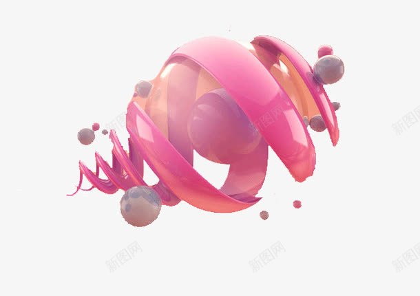 抽象艺术视觉png免抠素材_新图网 https://ixintu.com 想象 抽象 抽象图 粉色 艺术 艺术图 装饰 视觉 设计图