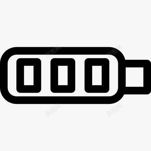 充电电池图标png_新图网 https://ixintu.com 充电满 接口 电池 能源