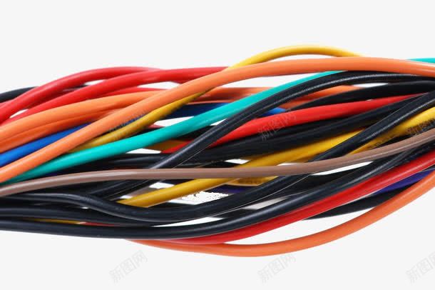 电线电缆png免抠素材_新图网 https://ixintu.com 彩色 电线 电缆 蓝色
