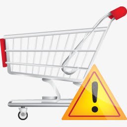 购物车警告shineiconset图标png_新图网 https://ixintu.com cart shopping warning 警告 购物 车