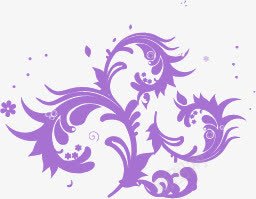 温暖紫色花朵背景png免抠素材_新图网 https://ixintu.com 温暖 紫色 背景 花朵