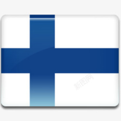 finland芬兰国旗AllCountryFlagIcons图标高清图片