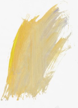 黄色简约涂料效果元素素材