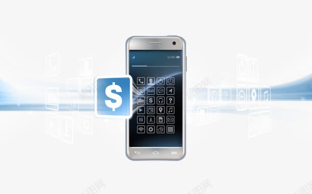 手机png免抠素材_新图网 https://ixintu.com 互联网 商业 模型 装饰 金融