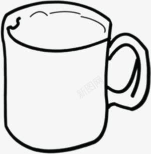 扁平风格合成手绘茶杯图标png_新图网 https://ixintu.com 合成 扁平 茶杯 风格