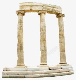 古典建筑圆柱素材
