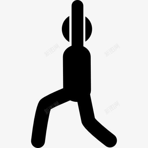 人的运动姿势从侧面提高武器图标png_新图网 https://ixintu.com humanpictos 体育 侧面 剪影 姿势 男 男人 运动