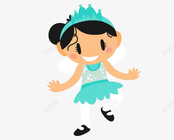 爱跳舞的女孩png免抠素材_新图网 https://ixintu.com png图片素材 免费png素材 小女孩 笑 跳舞