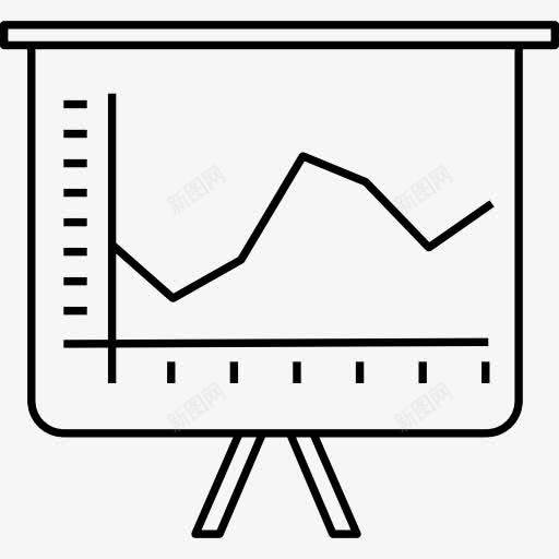 面板与LineGraphic图标png_新图网 https://ixintu.com 商务 图形 线路图形 统计 营销 面板