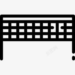 排球网图标图标