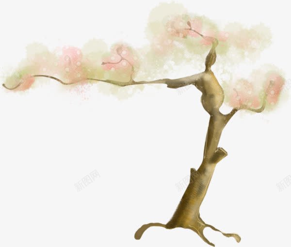 水彩小树png免抠素材_新图网 https://ixintu.com 卡通 小树 手绘 水彩