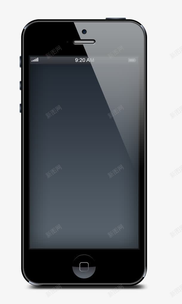 黑色摄影质感苹果手机png免抠素材_新图网 https://ixintu.com 手机 摄影 苹果 质感 黑色