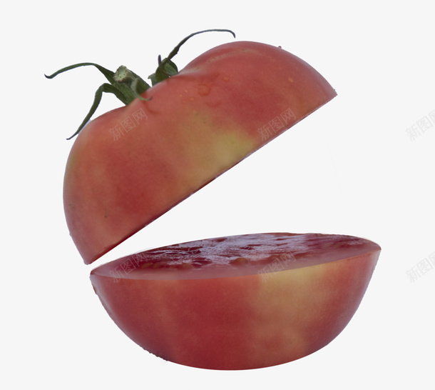 切半的番茄png免抠素材_新图网 https://ixintu.com 红色 蔬菜 西红柿