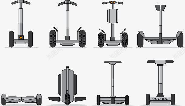 平衡车png免抠素材_新图网 https://ixintu.com 代步工具 平衡车