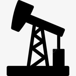 泵杰克油pumpjack提取图标高清图片