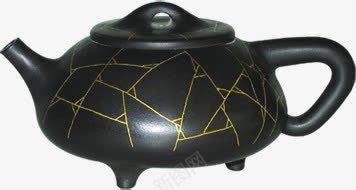 古典养生茶壶黑色png免抠素材_新图网 https://ixintu.com 养生 古典 茶壶 设计 黑色