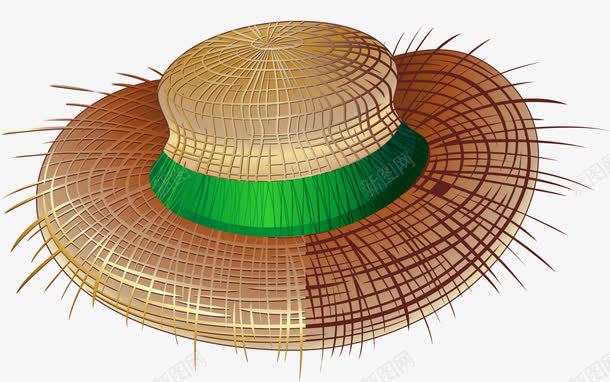 手绘草帽png免抠素材_新图网 https://ixintu.com 手绘 简约 草帽