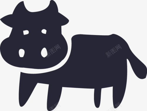 牛生肖矢量图图标图标