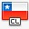 chile国旗智利FatCow的主机附加的图标高清图片