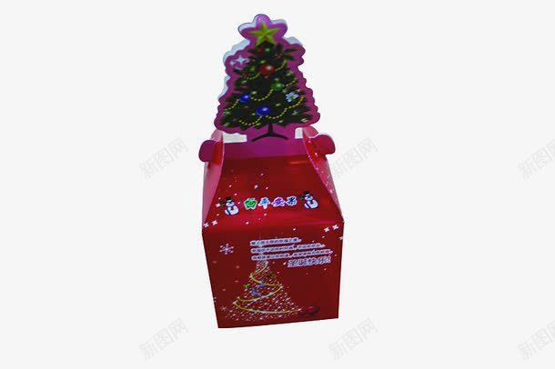 圣诞礼物盒png免抠素材_新图网 https://ixintu.com 圣诞树 礼物盒 红色 绿色