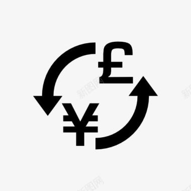 英镑人民币兑换图标图标