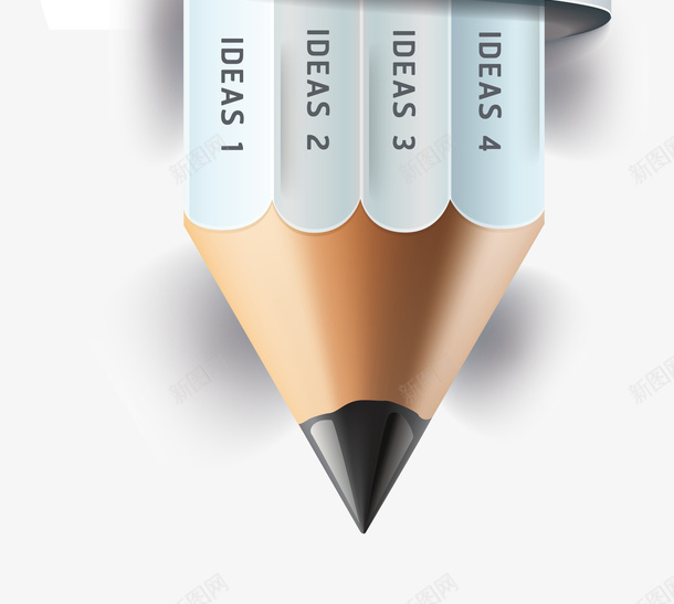 创意铅笔图案矢量图ai免抠素材_新图网 https://ixintu.com 创意图片 金融 铅笔 阶梯 矢量图
