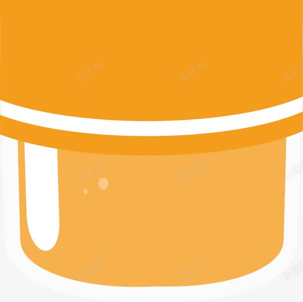 黄色塑料瓶png免抠素材_新图网 https://ixintu.com 包装材料 包装材料盒 包装材料矢量 商用包装材料 塑料包装材料 金属包装材料 黄色塑料瓶