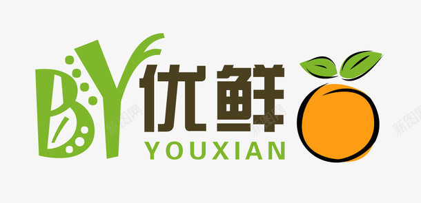 优鲜logo图标psd_新图网 https://ixintu.com logo logo设计 果园logo 果园logo矢量图 果园logo设计 果园标志 标志