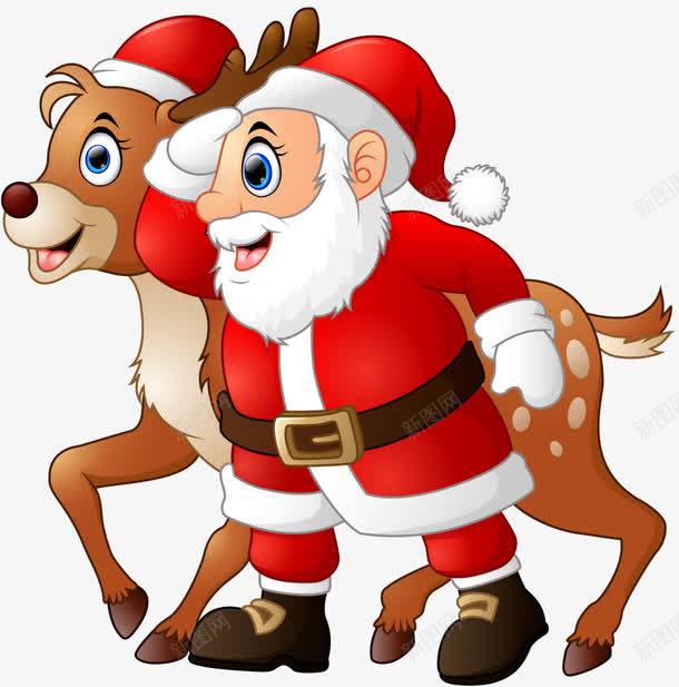 圣诞小鹿元素png免抠素材_新图网 https://ixintu.com 圣诞老人元素 圣诞节素材