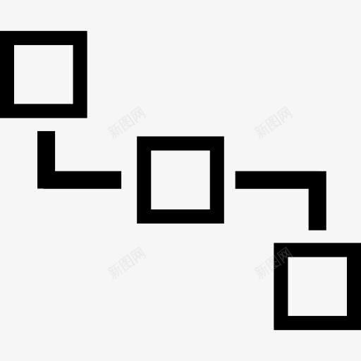 三个正方形平面图标png_新图网 https://ixintu.com 三 商业街区 图形 块 块的方案 广场 方案 计划